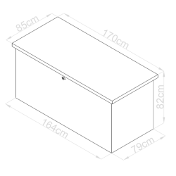 Škatla za shranjevanje Box 1072 L Škatla za shranjevanje Box 1072 L