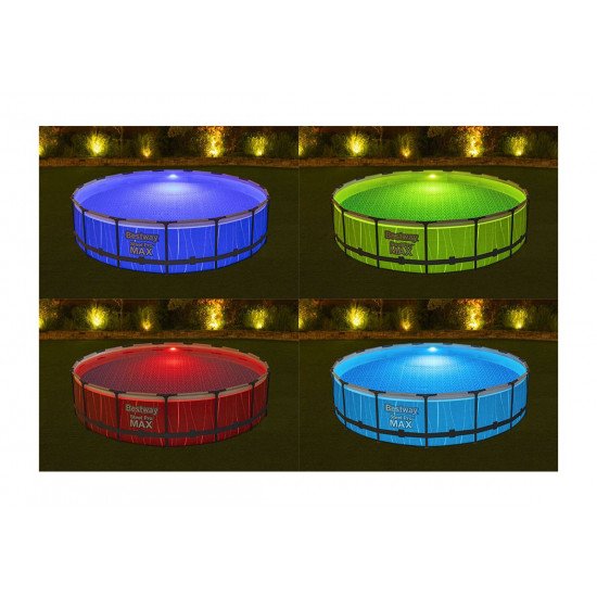 Bazen Steel Pro™ MAX set s filtrsko črpalko in LED lučko 457 x 107 cm Bazen Steel Pro™ MAX set s filtrsko črpalko in LED lučko 457 x 107 cm