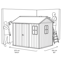 Vrtna uta Newton 2.0 - 9x7,5 Vrtna uta Newton 2.0 - 9x7,5