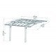 Aluminijasti nadstrešek za avto Arizona Breeze 5000 Antracit 495x290x274 cm Aluminijasti nadstrešek za avto Arizona Breeze 5000 Antracit 495x290x274 cm