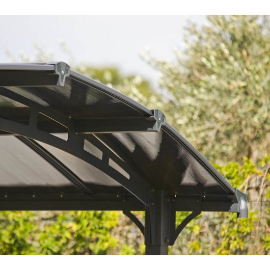 Aluminijasti nadstrešek za avto Arcadia Alpine 8500 Antracit 858x359x352 cm Aluminijasti nadstrešek za avto Arcadia Alpine 8500 Antracit 858x359x352 cm