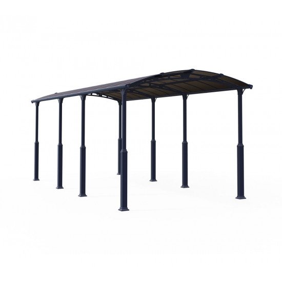 Aluminijasti nadstrešek za avto Arcadia Alpine 8500 Antracit 858x359x352 cm Aluminijasti nadstrešek za avto Arcadia Alpine 8500 Antracit 858x359x352 cm