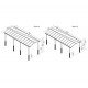 Aluminijasti nadstrešek za avto Arcadia Alpine 8500 Antracit 858x359x352 cm Aluminijasti nadstrešek za avto Arcadia Alpine 8500 Antracit 858x359x352 cm
