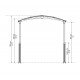 Aluminijasti nadstrešek za avto Arcadia Alpine 8500 Antracit 858x359x352 cm Aluminijasti nadstrešek za avto Arcadia Alpine 8500 Antracit 858x359x352 cm