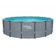Bazen Summer Waves Ø 488x122 cm, siv Bazen Summer Waves Ø 488x122 cm, siv