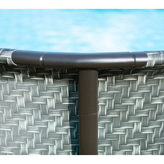 Bazen Summer Waves Ø 488x122 cm, videz ratana Bazen Summer Waves Ø 488x122 cm, videz ratana