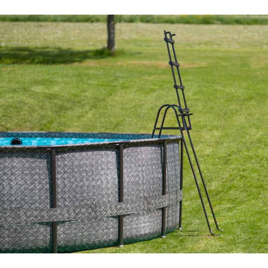 Bazen Summer Waves Ø 549x132 cm, videz ratana Bazen Summer Waves Ø 549x132 cm, videz ratana