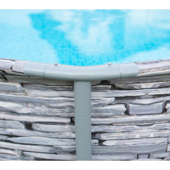 Bazen Summer Waves Ø 427x107 cm, videz kamna Bazen Summer Waves Ø 427x107 cm, videz kamna