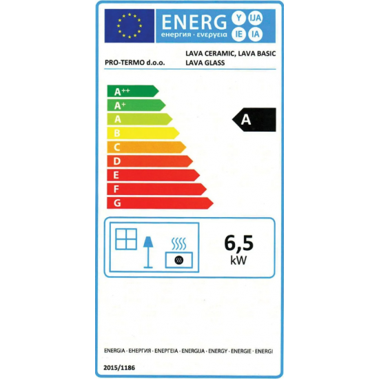Kaminska peč PRO-TERMO Lava Basic Glass Kaminska peč PRO-TERMO Lava Basic Glass