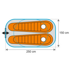 Kamp šotor Quiki Kamp šotor Quiki