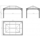Vrtni paviljon Verona 10x14 Vrtni paviljon Verona 10x14