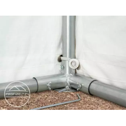 Skladiščni šotor 3x4 m, PVC ponjava 750 z osnovnim okvirjem Skladiščni šotor 3x4 m, PVC ponjava 750 z osnovnim okvirjem