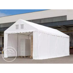 Skladiščni šotor 3x8 m - stranska višina 2,6 m, PVC 800, z osnovnim okvirjem Skladiščni šotor 3x8 m - stranska višina 2,6 m, PVC 800, z osnovnim okvirjem