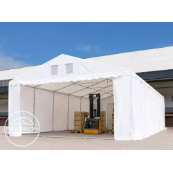 Skladiščni šotor 5x8 m - stranska višina 2,6 m, PVC 800, z osnovnim okvirjem Skladiščni šotor 5x8 m - stranska višina 2,6 m, PVC 800, z osnovnim okvirjem