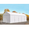 Skladiščni šotor 4x10 m - stranska višina 2,6 m, PVC 800, s talnim okvirjem