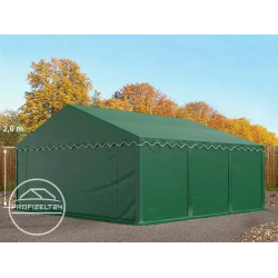 Skladiščni šotor 5x6 m - PVC 750 z osnovnim okvirjem