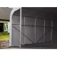 Garažni šotor 6x6 z vrati 4,1x2,9 m - PVC 850