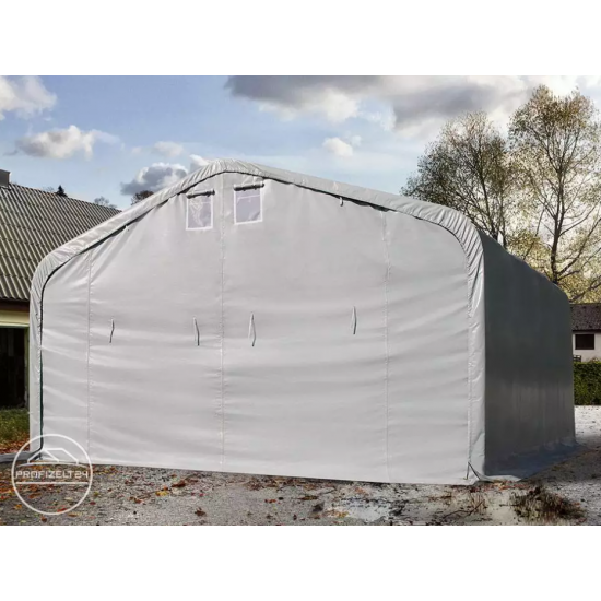 Garažni šotor 7x7 z vrati 5,0x2,9 m - PVC 850 Garažni šotor 7x7 z vrati 5,0x2,9 m - PVC 850