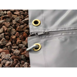 Garažni šotor 7x7 z vrati 5,0x2,9 m - PVC 850 Garažni šotor 7x7 z vrati 5,0x2,9 m - PVC 850