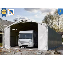 Garažni šotor 6x12 z vrati 4,1x2,9 m - PVC 2300 negorljiv Garažni šotor 6x12 z vrati 4,1x2,9 m - PVC 2300 negorljiv