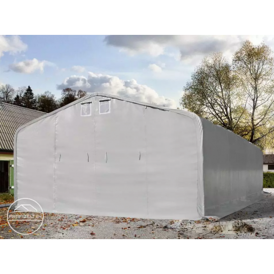 Garažni šotor 8x12 z vrati 4,0x3,6 m - PVC 850 Garažni šotor 8x12 z vrati 4,0x3,6 m - PVC 850