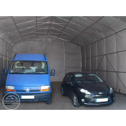 Garažni šotor 8x12 z vrati 4,0x3,6 m - PVC 850 Garažni šotor 8x12 z vrati 4,0x3,6 m - PVC 850