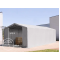 Skladiščni šotor hala 5x12 m - stranska višina 3,0 m z zadrgo, PVC 850