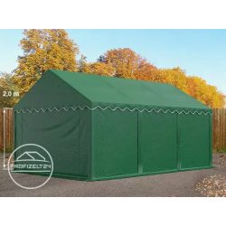 Skladiščni šotor 3x6 m, PVC ponjava 750 z osnovnim okvirjem Skladiščni šotor 3x6 m, PVC ponjava 750 z osnovnim okvirjem