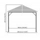 Vrtni paviljon Ventura 10x14 Vrtni paviljon Ventura 10x14