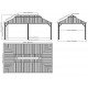 Vrtni paviljon Messina 12x20 Vrtni paviljon Messina 12x20