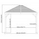 Vrtni paviljon South Beach 12x12 Vrtni paviljon South Beach 12x12