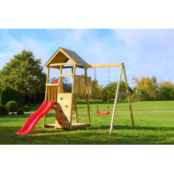 Lesena hišica za igranje Panda Lesena hišica za igranje Panda