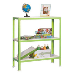 Arhivski regal 90x80x40 cm 3 police zeleni/beli Arhivski regal 90x80x40 cm 3 police zeleni/beli